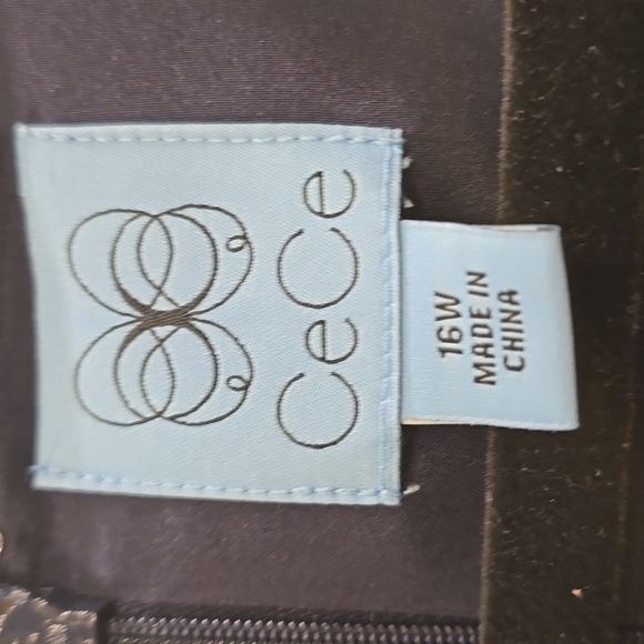 CeCe Navy Blue Midi Dress - Picture 2 of 12